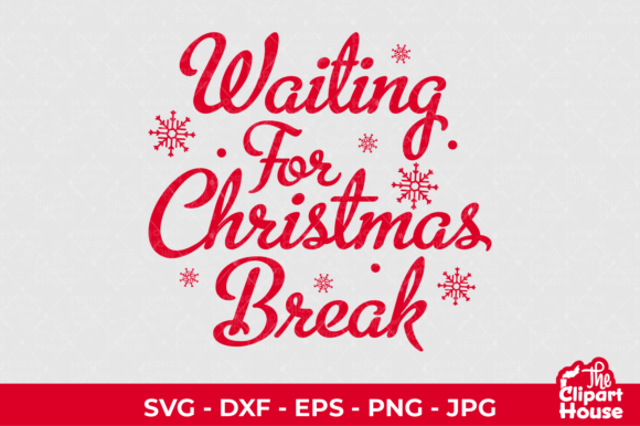 Waiting for Christmas Break: Creative Ways to Use Printable Designs for Festive Projects